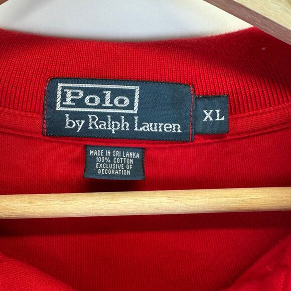 Polo by Ralph Lauren Red, Blue, and Brown Shirts - Picture 12 of 16